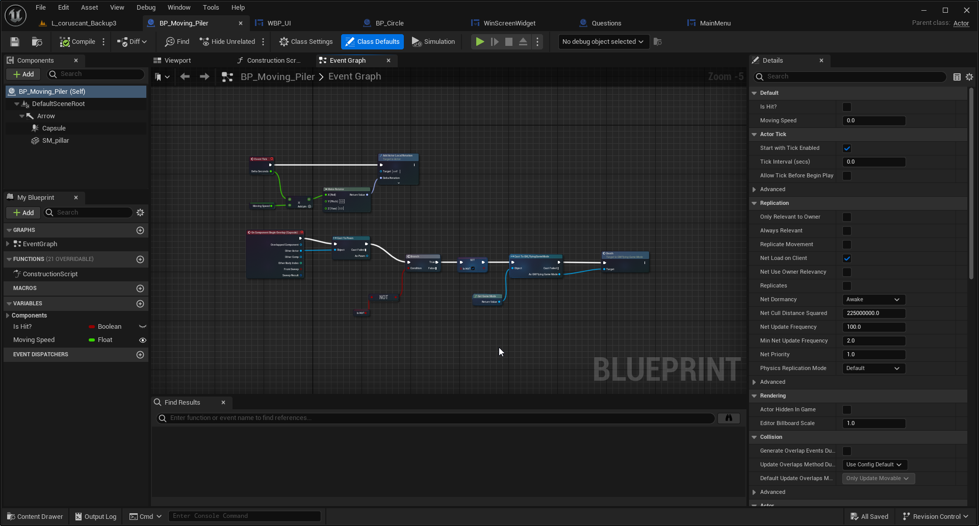 Aircraft Movement Blueprint System