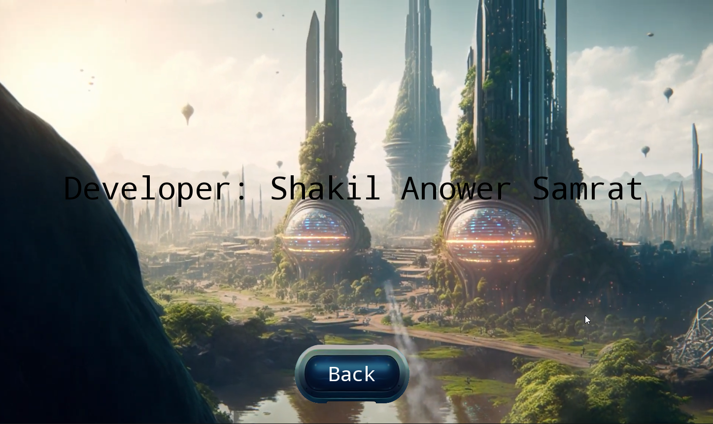 In-Game Developer Credits